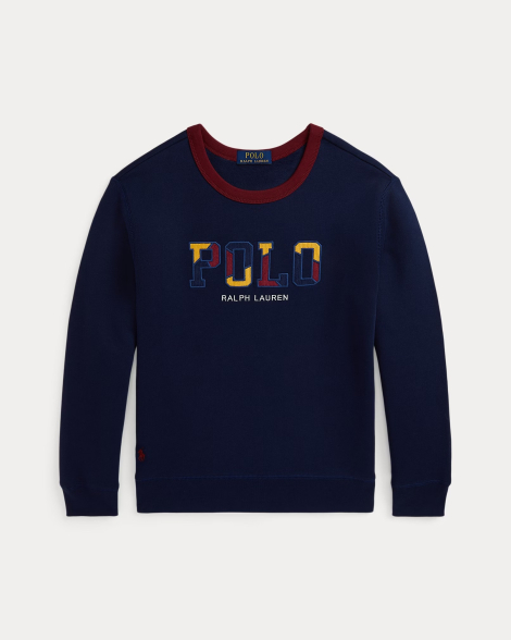 Детский свитшот Polo Ralph Lauren флис 1159838406 (Синий XL)