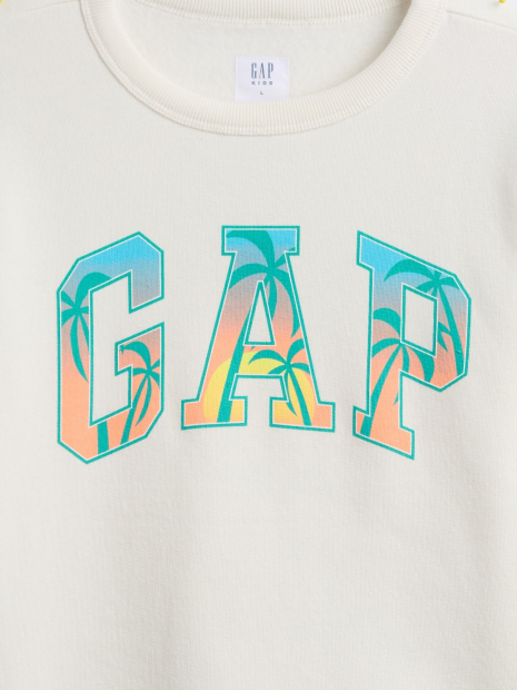 Детский свитшот GAP флис 1159839728 (Молочный M)