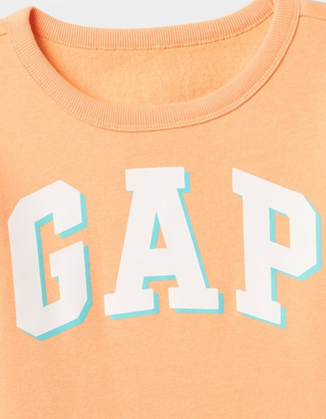 Детская кофта GAP с длинным рукавом 1159843504 (Оранжевый S)