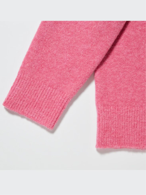 Дитяча кофта із пряжі Soufflé UNIQLO 1159844148 (Рожевий 105-115)