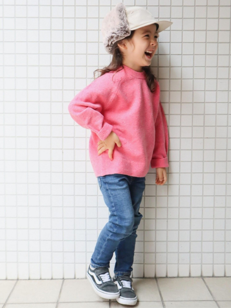 Дитяча кофта із пряжі Soufflé UNIQLO 1159844148 (Рожевий 105-115)