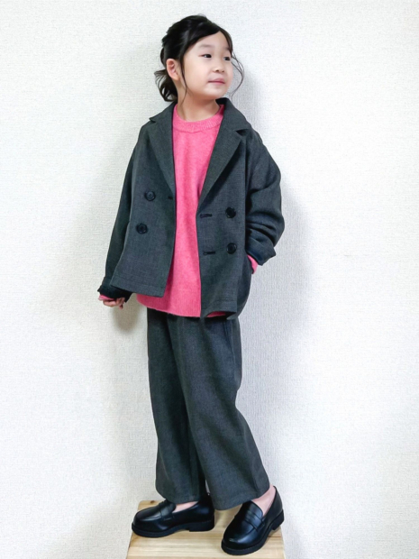 Дитяча кофта із пряжі Soufflé UNIQLO 1159844148 (Рожевий 105-115)