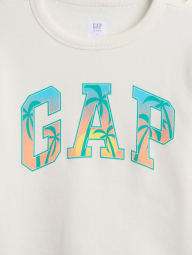 Детский свитшот GAP флис 1159839728 (Молочный M)