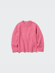 Дитяча кофта із пряжі Soufflé UNIQLO 1159844148 (Рожевий 105-115)