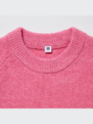 Дитяча кофта із пряжі Soufflé UNIQLO 1159844148 (Рожевий 105-115)