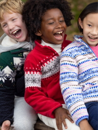 Дитяча кофта із пряжі Soufflé UNIQLO 1159844148 (Рожевий 105-115)