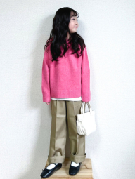 Дитяча кофта із пряжі Soufflé UNIQLO 1159844148 (Рожевий 105-115)