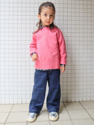 Дитяча кофта із пряжі Soufflé UNIQLO 1159844148 (Рожевий 105-115)