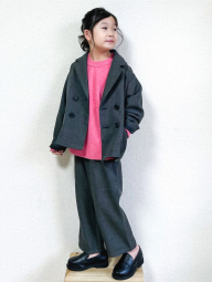 Дитяча кофта із пряжі Soufflé UNIQLO 1159844148 (Рожевий 105-115)