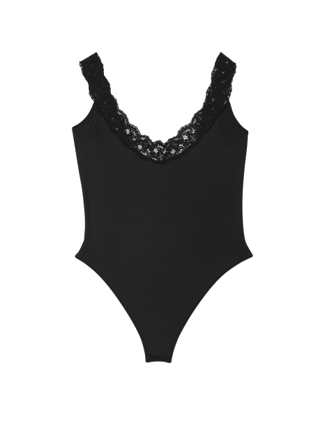 Женское боди Victoria's Secret комбидресс 1159838657 (Черный M)