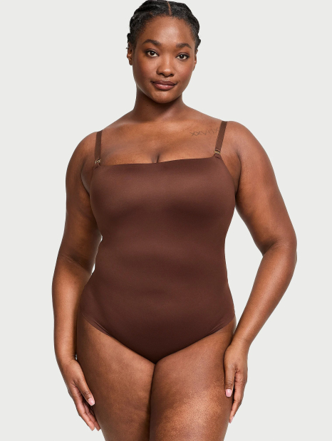 Женское боди Victoria's Secret комбидресс 1159846370 (Коричневый XS)