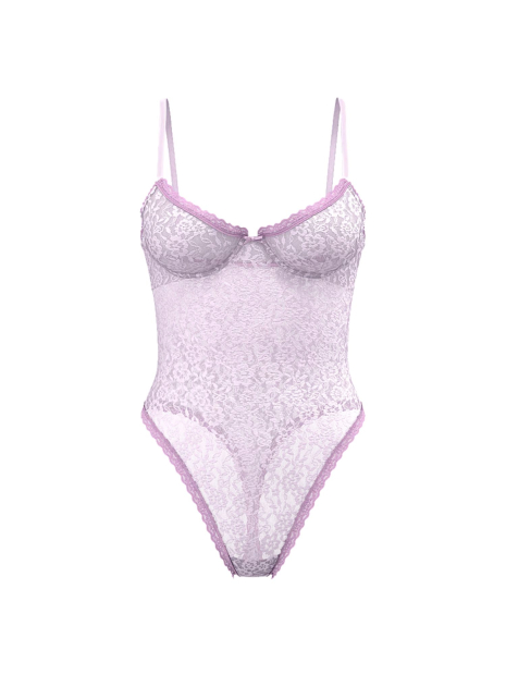 Женский комбидресс Victoria's Secret боди 1159846866 (Сиреневый M)