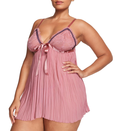 Комплект пеньюар и трусики Victoria's Secret кружево 1159861829 (Розовый M)