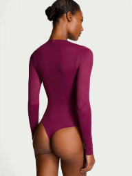 Женское боди Victoria's Secret FeatherSoft 1159838920 (Бордовый S)