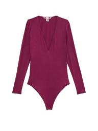 Женское боди Victoria's Secret FeatherSoft 1159838920 (Бордовый S)