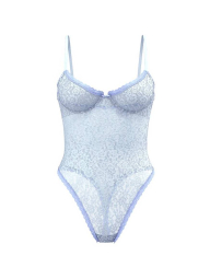 Женский комбидресс Victoria's Secret боди 1159846853 (Голубой M)