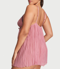 Комплект пеньюар и трусики Victoria's Secret кружево 1159861829 (Розовый M)