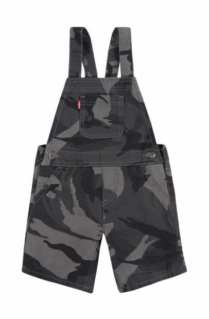 Дитячий комбінезон Levi's шортиками 1159848913 (Сірий 2T)