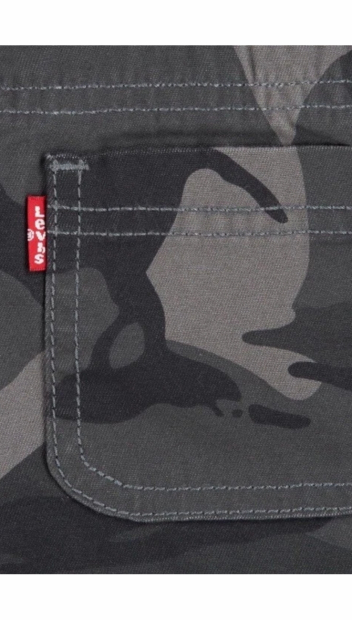 Дитячий комбінезон Levi's шортиками 1159848913 (Сірий 2T)