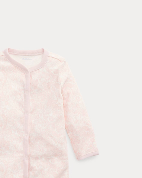 Детский комбинезон Ralph Lauren 1159839491 (Розовый 3М)