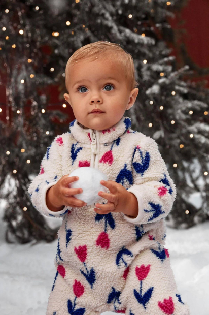 Детский комбинезон Carter's из шерпы 1159840746 (Молочный 24M)