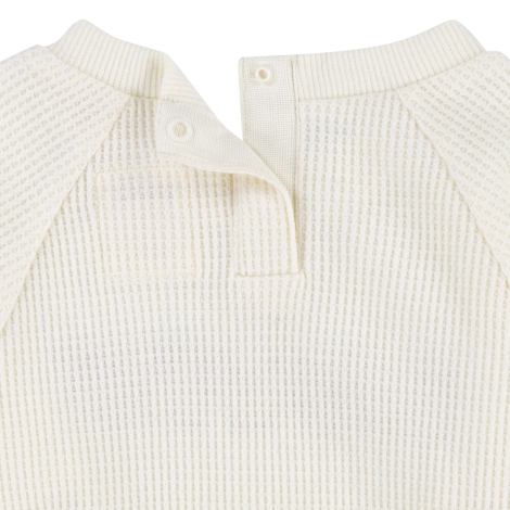 Детский комбинезон Levi's из вафельной ткани 1159847819 (Молочный 80-86)