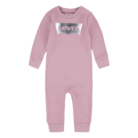 Детский комбинезон Levi's из вафельной ткани 1159848813 (Розовый 56-62)