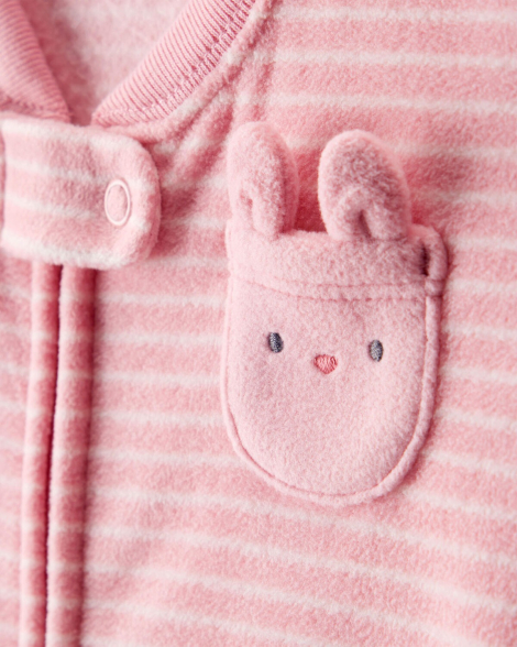 Флисовый конверт для малышей Carter's 1159862400 (Розовый 6-9M) на рост 69-72 см