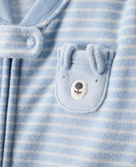 Флісовий конверт для малюків Carter's 1160092847 (Синій 3-6M) на зріст 61-69 см