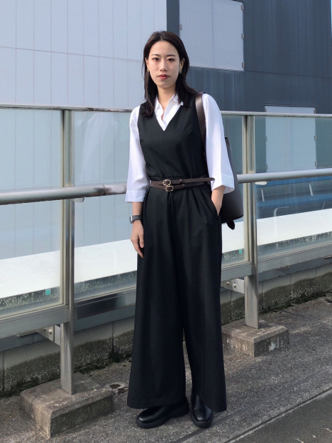Женский комбинезон Uniqlo 1159841712 (Черный XL)