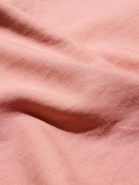 Женский льняной комбинезон Uniqlo с поясом 1159849961 (Оранжевый S)