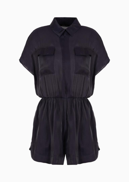 Женский легкий комбинезон Armani Exchange 1159853908 (Синий 2)