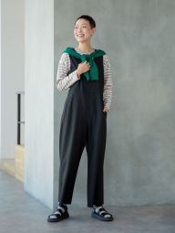 Женский комбинезон Uniqlo 1159841712 (Черный XL)