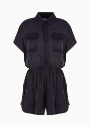 Женский легкий комбинезон Armani Exchange 1159853908 (Синий 2)