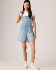 Женский джинсовый комбинезон Levi's 1159857157 (Голубой XS)