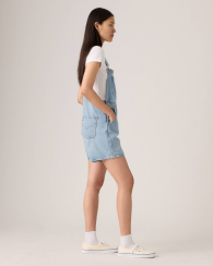 Жіночий джинсовий комбінезон Levi's 1159857157 (Блакитний XS)