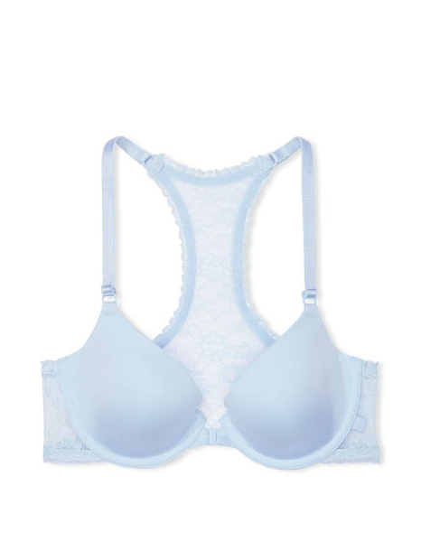 Женский комплект белья Victoria's Secret бюст и трусики бразильяны 1159838241 (Голубой 32B/XS)