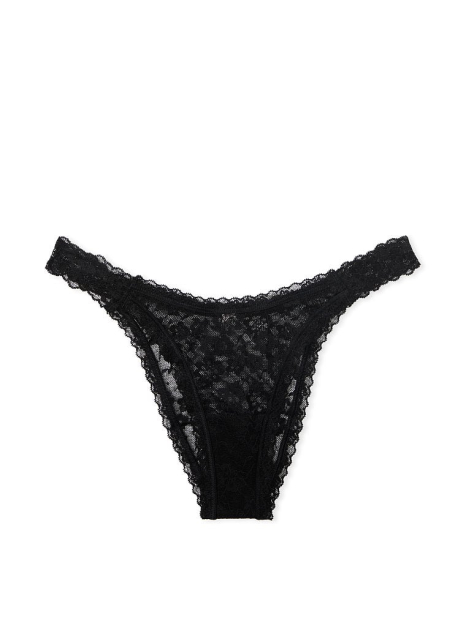 Комплект білизни Victoria's Secret погруддя Push-up і трусики бразиліана 1159838263 (Чорний 32C/S)