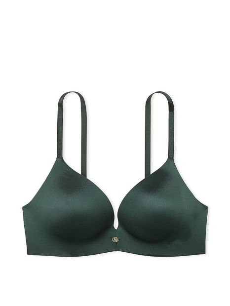 Комплект Victoria's Secret бюст Push-Up и трусики тонг 1159838975 (Зеленый 40D/XXL)