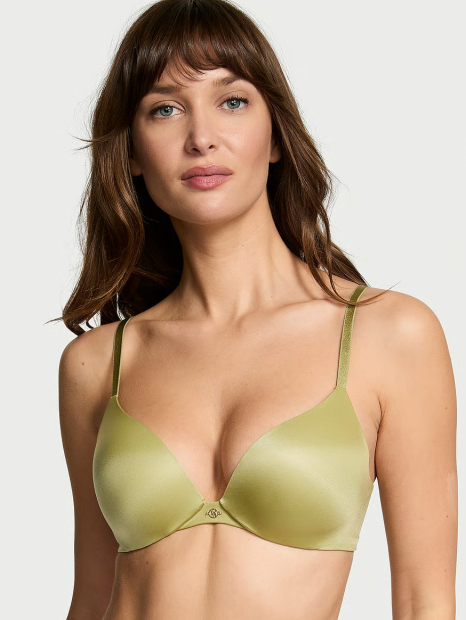 Комплект белья Victoria's Secret бюст Push-Up и трусики чики 1159838994 (Зеленый 32C/S)