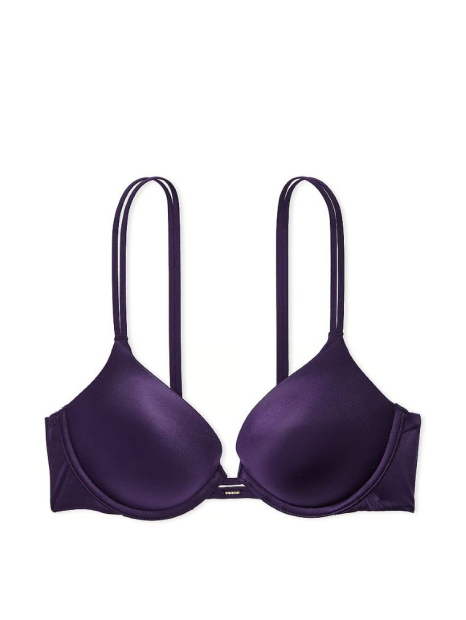 Женский комплект белья Victoria's Secret бюст Push-up и трусики стринги 1159839273 (Фиолетовый 34A/S)