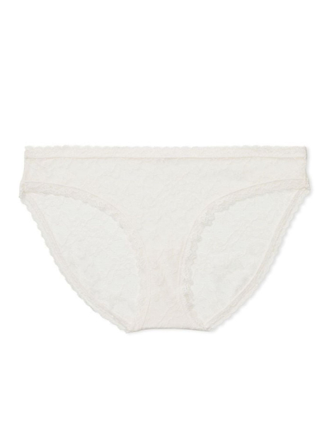 Шикарный комплект белья Victoria's Secret бралетт и трусики бикини 1159840380 (Молочный M)