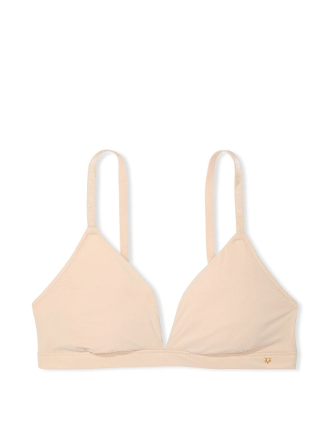 Базовый комплект белья Victoria's Secret бралетт и трусики бикини 1159840519 (Бежевый L)
