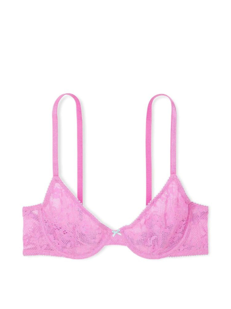 Мереживний комплект білизни Victoria's Secret погруддя 1159840563 (Рожевий 32C/S)