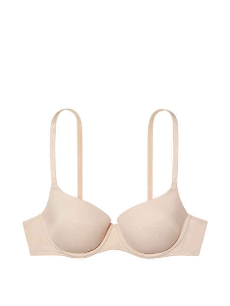 Женский комплект белья Victoria's Secret Pink бюст и трусики хипхаггеры 1159841014 (Бежевый 36A/L)