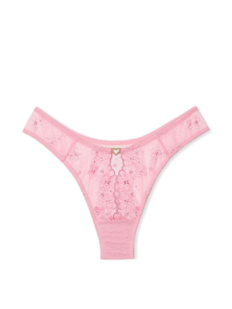 Комплект белья Victoria's Secret бралетт триангл и трусики бразильяны 1159842082 (Розовый XL)