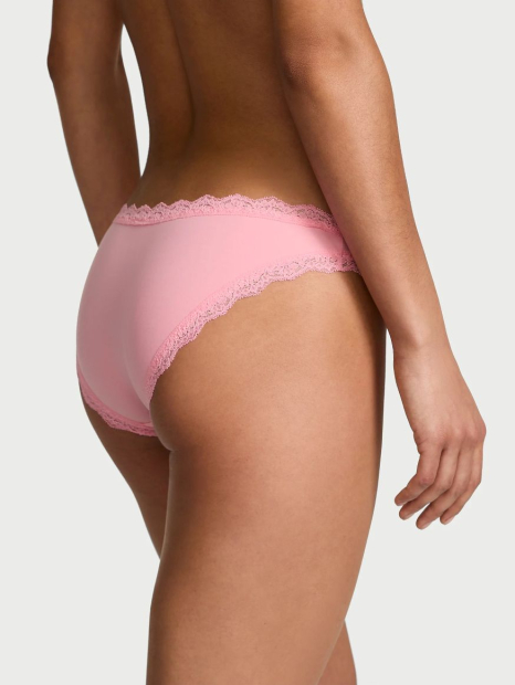 Комплект белья Victoria's Secret бюст Push-Up и трусики бикини 1159842460 (Розовый 32A/XS)