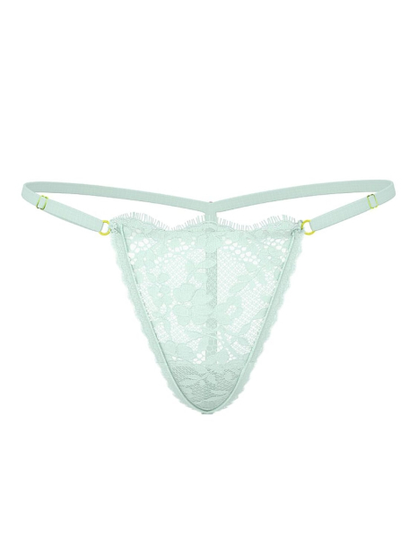 Мереживний комплект білизни Victoria's Secret бралетт та трусики стрінги 1159849307 (Зелений XL)