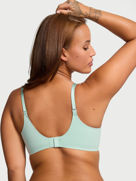 Комплект білизни Victoria's Secret бюст Push-Up та трусики стрінги 1159848550 (Зелений 34A/S)