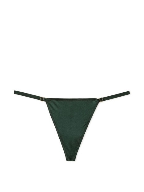 Женский комплект белья Victoria's Secret бюст Push-Up и трусики стринги 1159851954 (Зеленый 36C/M)